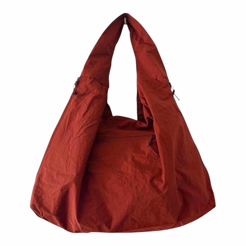 Amazing dark red slouchy crescent shoulder bag - large capacity - New